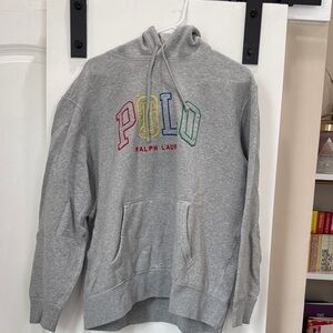 Ralph Lauren POLO Heather Gray Hoodie